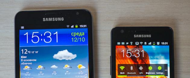 Samsung Galaxy Note N7000 - Технические характеристики. Смартфон Samsung N7000: характеристики, обзор, описание и отзывы Samsung GT-N7000 Galaxy Note - На что он способен с мороженым